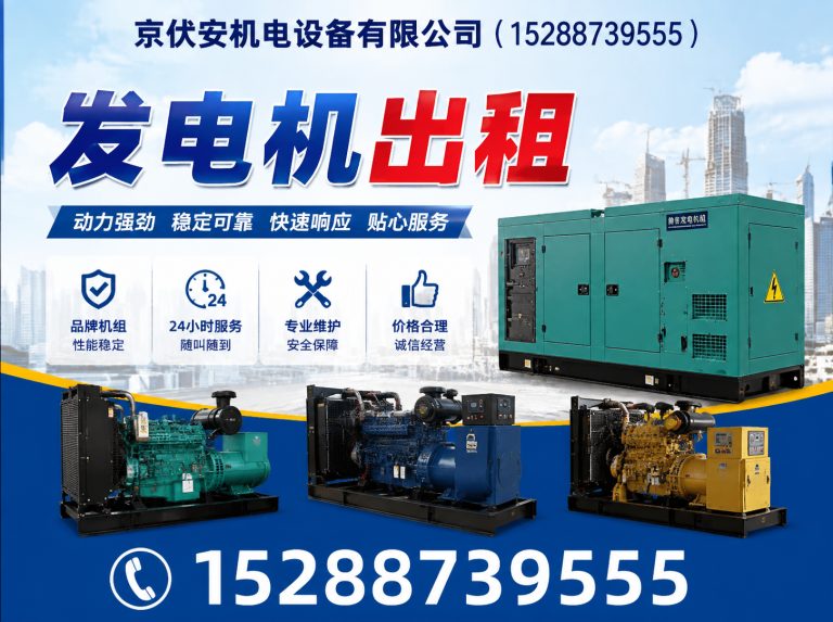 林芝静音发电车租赁展示图