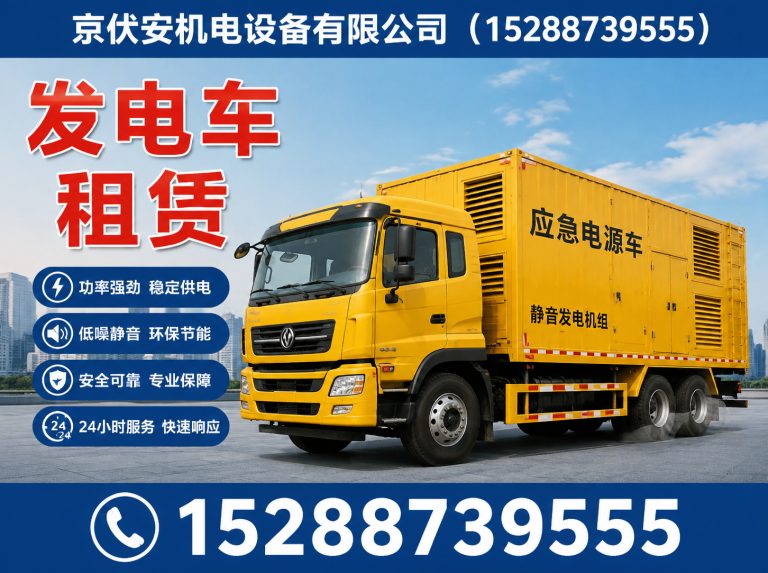 林芝应急发电机出租展示图
